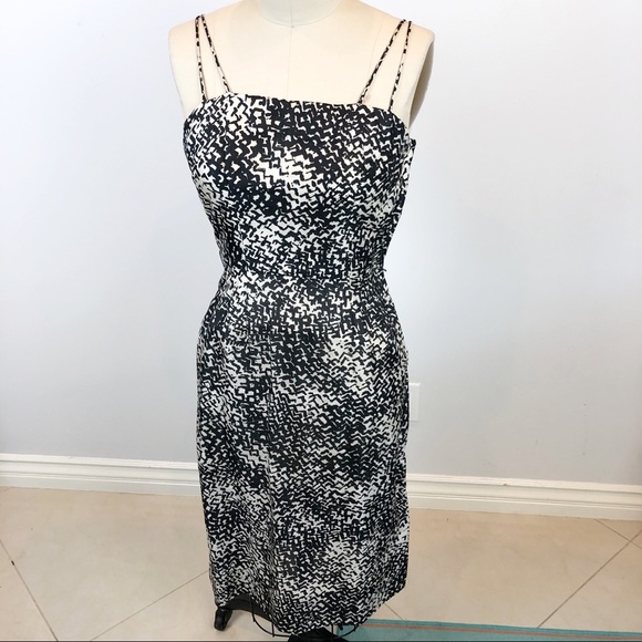 Vintage Dresses & Skirts - Vintage LESLIE FAY ORIGINAL Silk Wiggle Dress 50s
